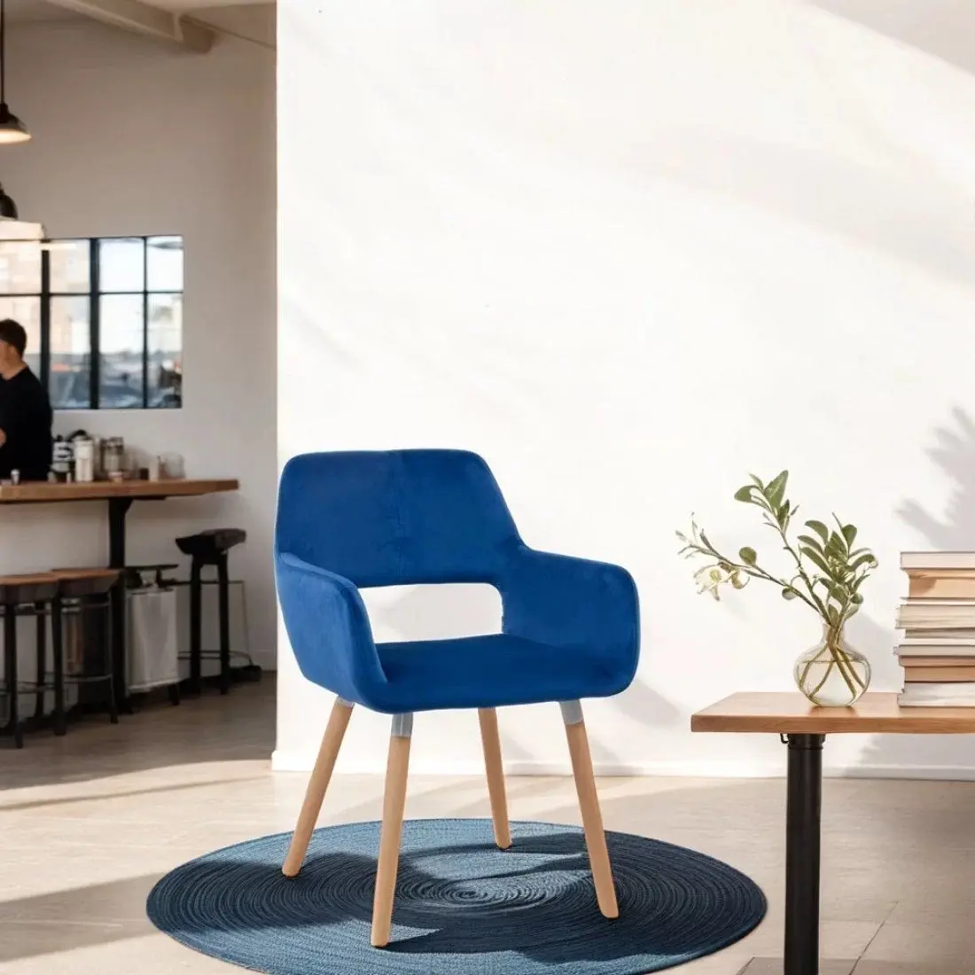 Scaun Prestige Chairs BUC 280 (Bleu)