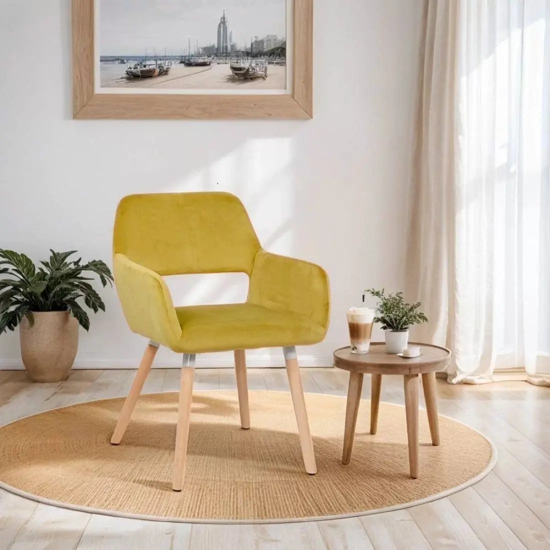 Scaun Prestige Chairs BUC 280 (Yellow)