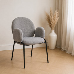 Scaun Prestige Chairs BUC 281 (Grey/Black)
