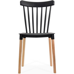 Scaun Prestige Chairs HRC 595 (Black/Natural) Thumb