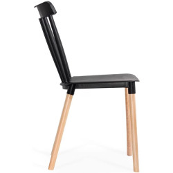 Scaun Prestige Chairs HRC 595 (Black/Natural) Thumb