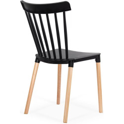 Scaun Prestige Chairs HRC 595 (Black/Natural) Thumb