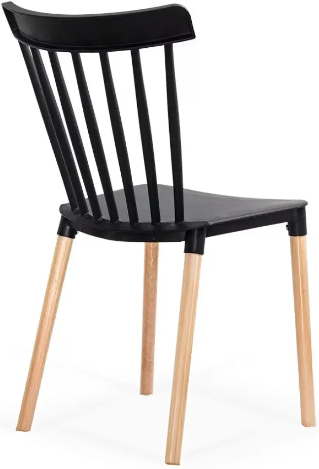 Scaun Prestige Chairs HRC 595 (Black/Natural) - 4