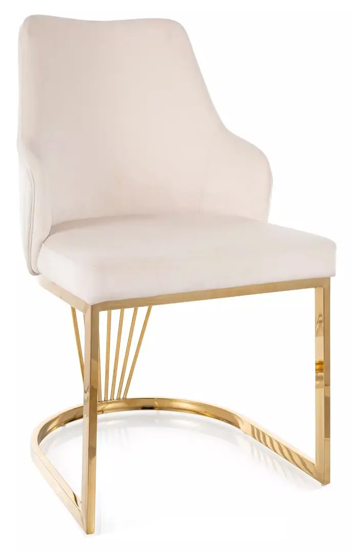 Scaun Signal Alure Bluvel 22 (Light Beige/Gold)