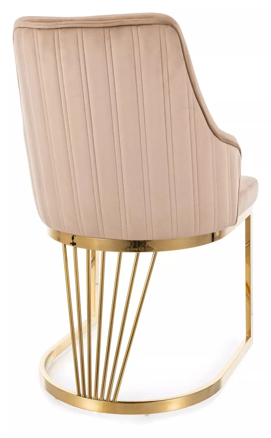 Стул Signal Alure Bluvel 28 (Beige/Gold)