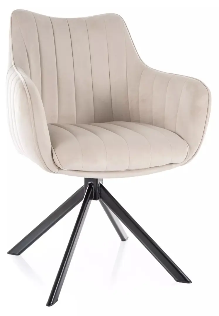 Стул Signal Azalia Bluvel 30 (Light Beige/Black)