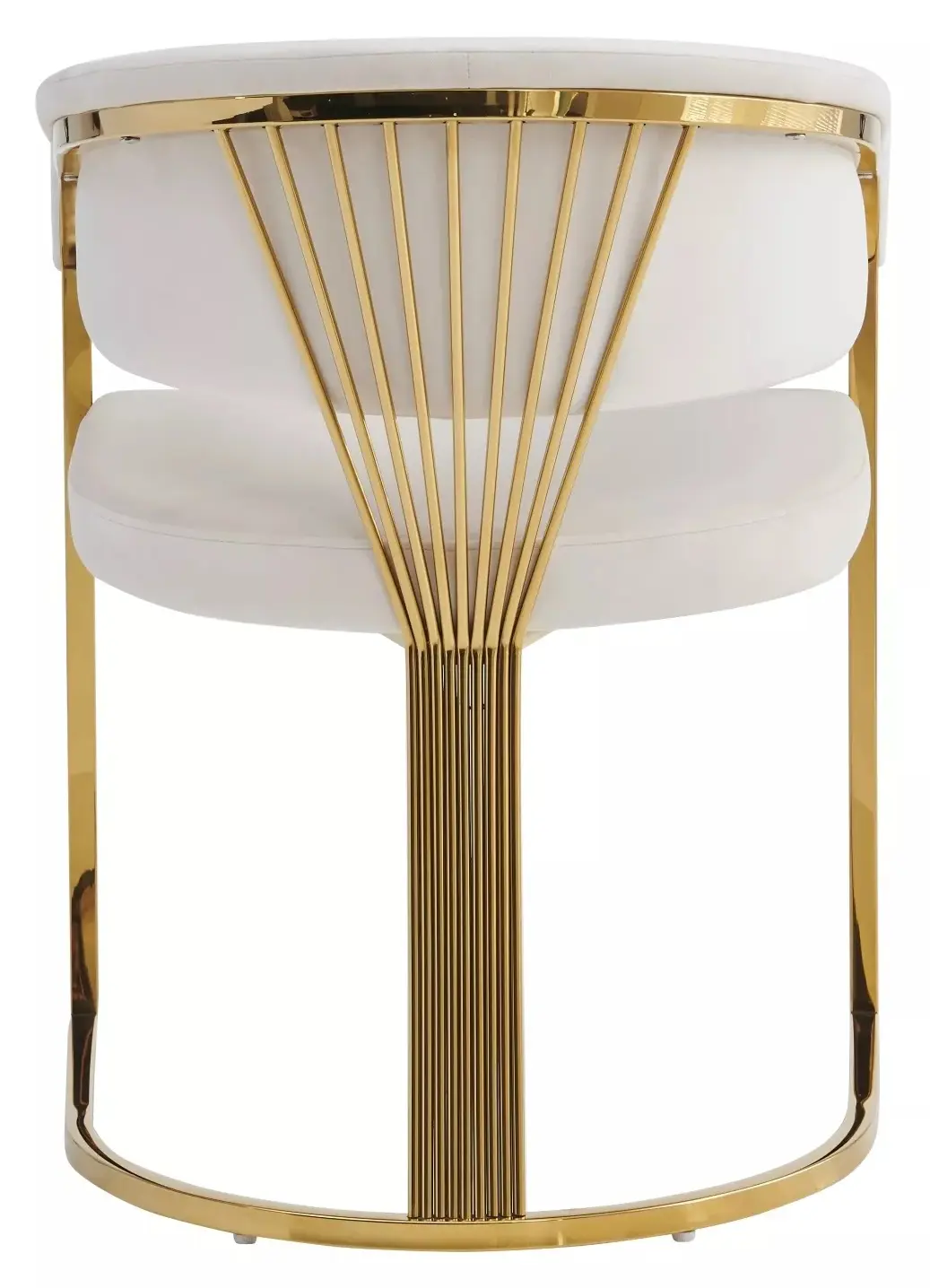 Scaun Signal Crown Bluvel 22 (Light Beige/Gold)