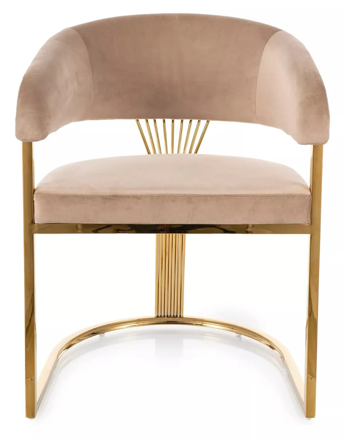 Стул Signal Crown Bluvel 28 (Beige/Gold)