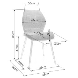 Scaun Signal Rick Bluvel 19 (Black) Thumb