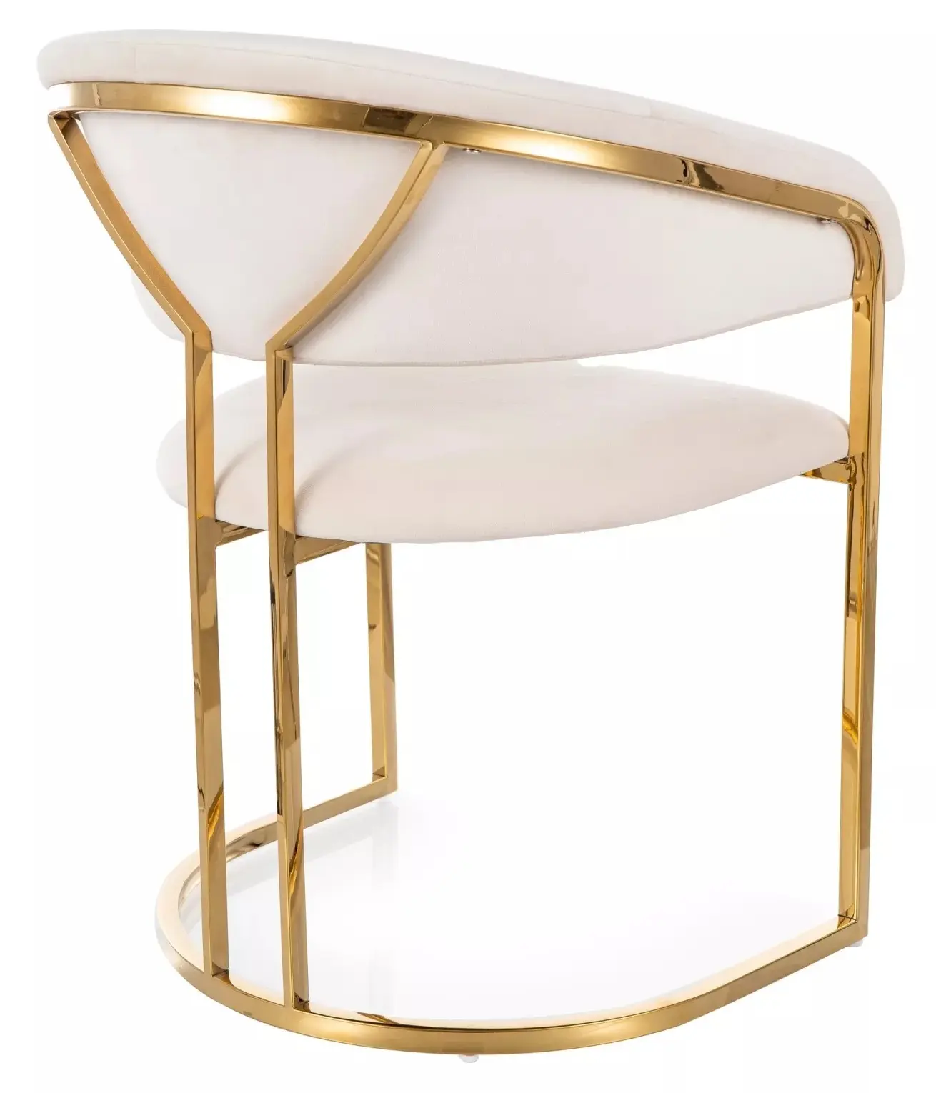 Scaun Signal Tulipe Bluvel 22 (Light Beige/Gold)