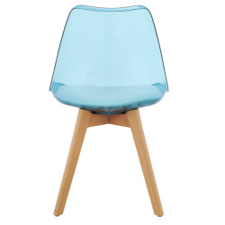 Стул Tempo Kondela Bali 3 NEW (Blue/Beech) Thumb