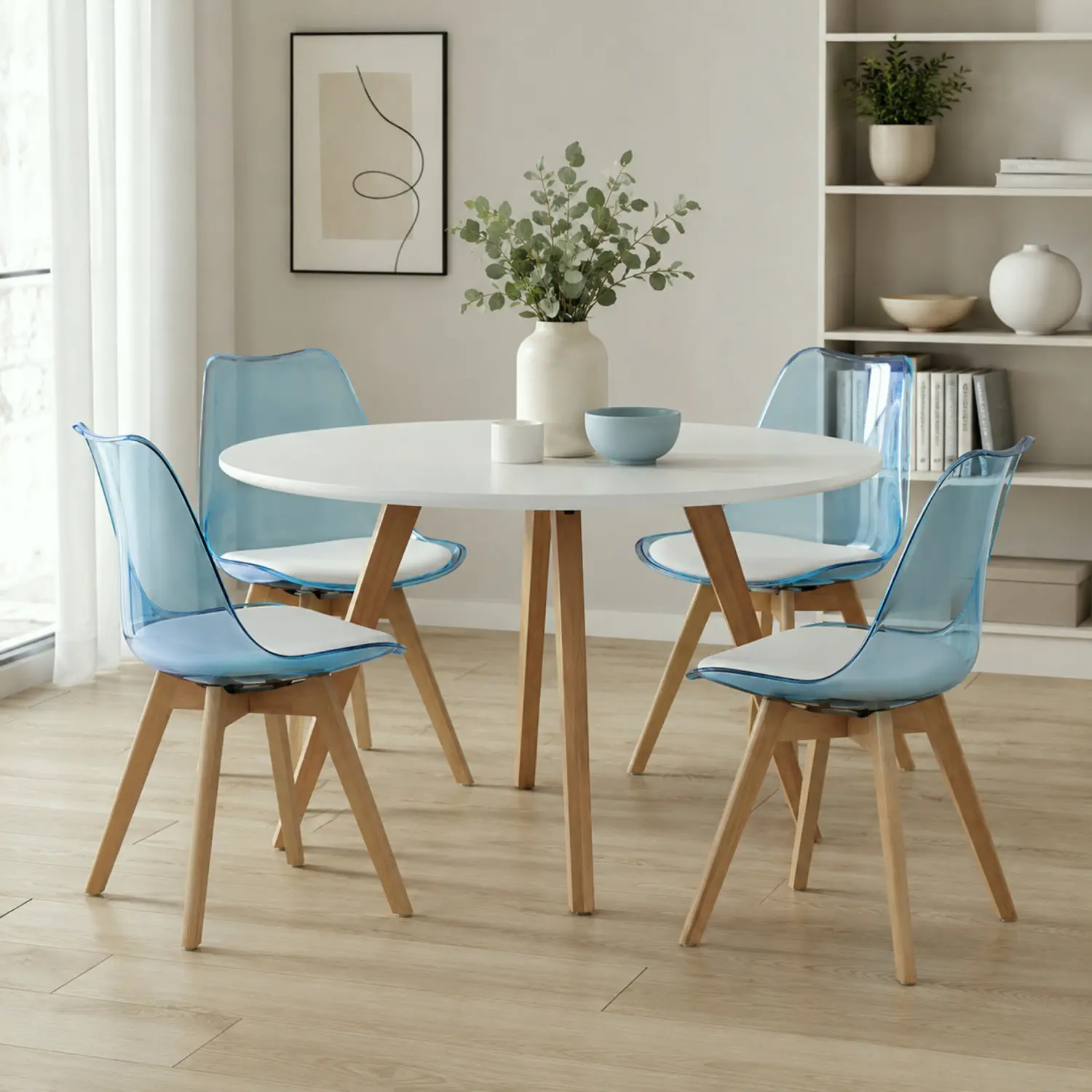 Стул Tempo Kondela Bali 3 NEW (Blue/Beech) - 7