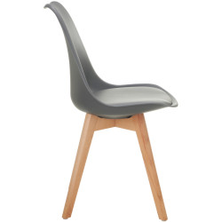 Scaun Tempo Kondela Bali 3 New (Grey/Beech) Thumb