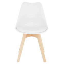 Стул Tempo Kondela Bali 3 New (White/Beech) Thumb