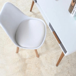 Стул Tempo Kondela Bali 3 New (White/Beech) Thumb