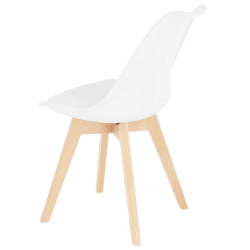 Стул Tempo Kondela Bali 3 New (White/Beech) Thumb
