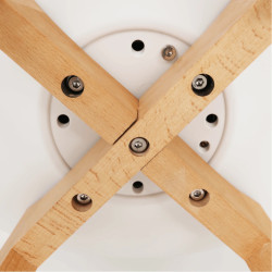 Стул Tempo Kondela Bali 3 New (White/Beech) Thumb