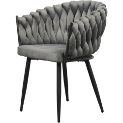 Стул Tempo Kondela Bler (Dark Gray/Black) Thumb