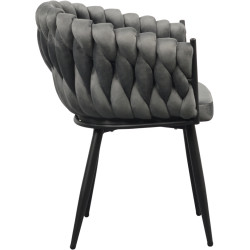 Стул Tempo Kondela Bler (Dark Gray/Black) Thumb