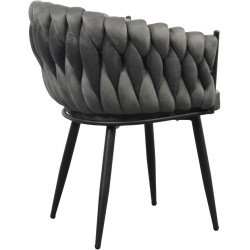 Стул Tempo Kondela Bler (Dark Gray/Black) Thumb