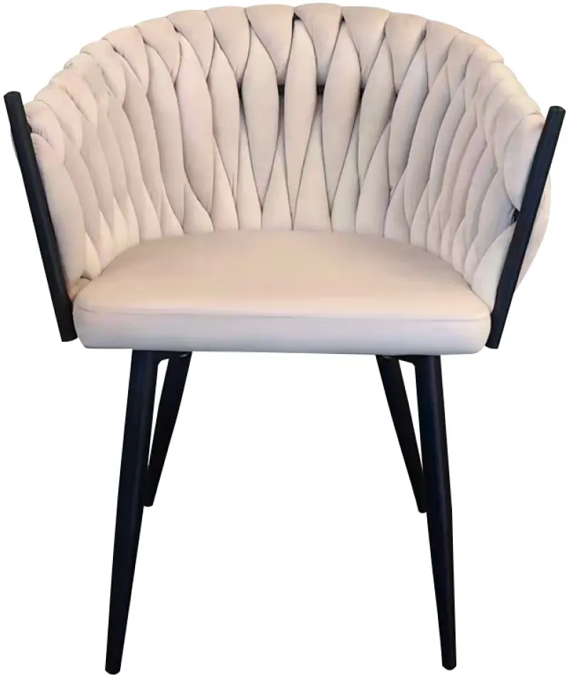 Стул Tempo Kondela Bler (Light Beige/Black) - 2