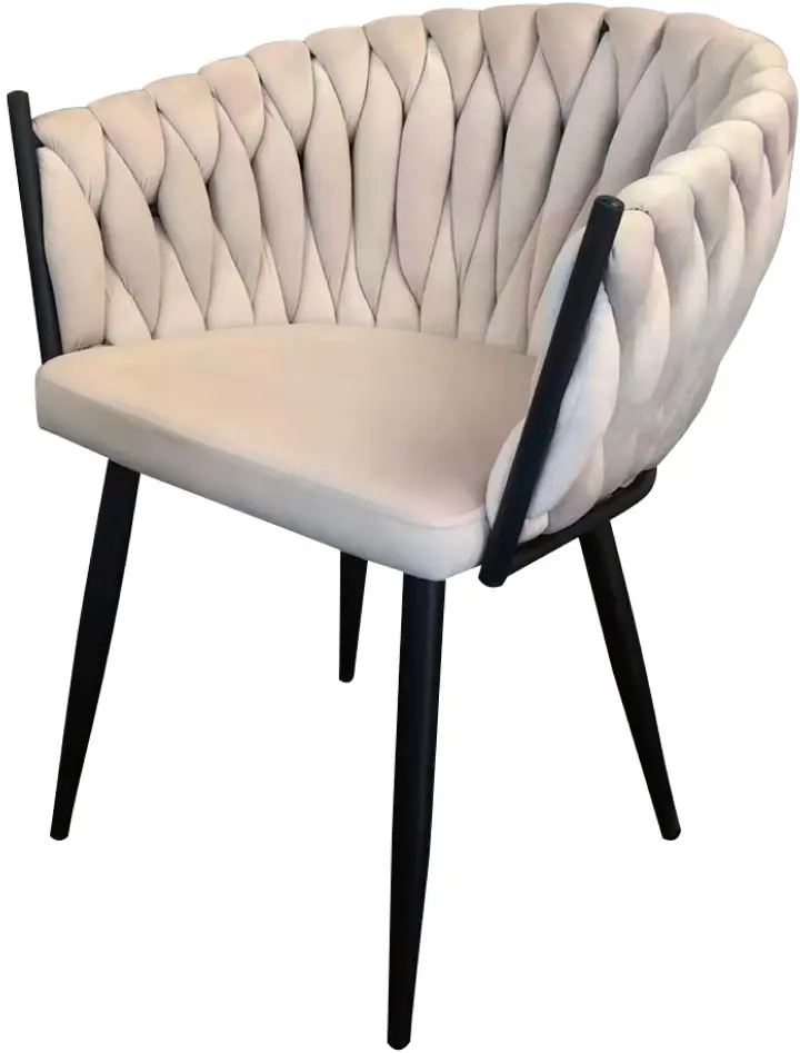 Стул Tempo Kondela Bler (Light Beige/Black) - 3