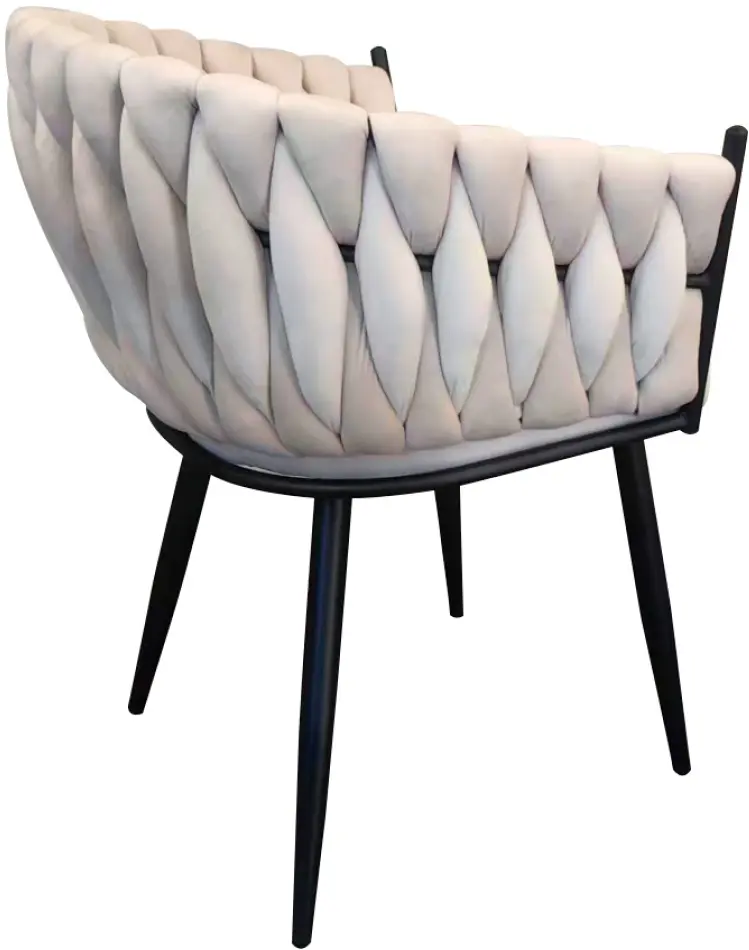 Стул Tempo Kondela Bler (Light Beige/Black) - 4