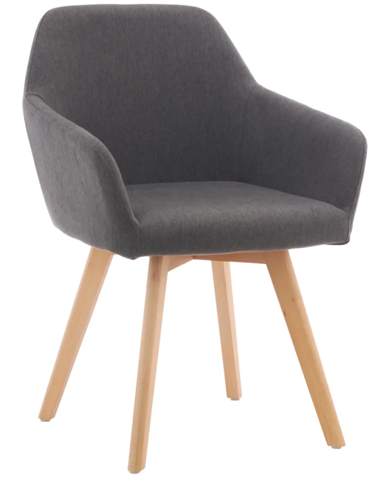 Scaun Tempo Kondela Clorin 2 New (Dark Grey/Beech) - 2