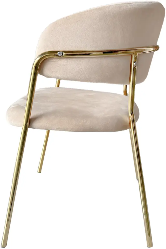 Scaun Tempo Kondela Dasmin New Typ 1 (Beige/Golden)