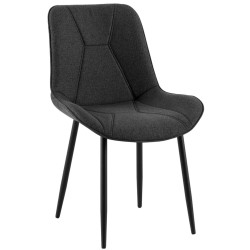 Scaun Tempo Kondela Delta (Dark Grey/Black) Thumb