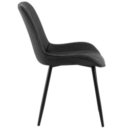 Scaun Tempo Kondela Delta (Dark Grey/Black) Thumb