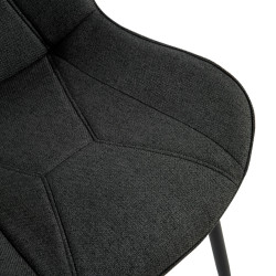 Scaun Tempo Kondela Delta (Dark Grey/Black) Thumb