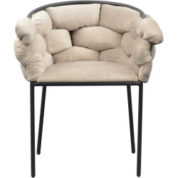 Стул Tempo Kondela Dorota (Gray Brown/Black) Thumb