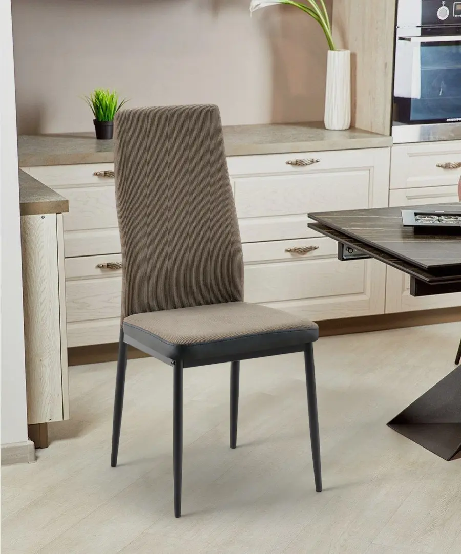 Стул Tempo Kondela Enra New (Dark Brown/Black)