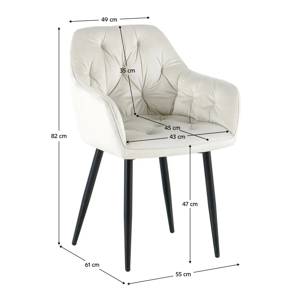 Scaun Tempo Kondela Fedris 2 NEW (Beige) - 2