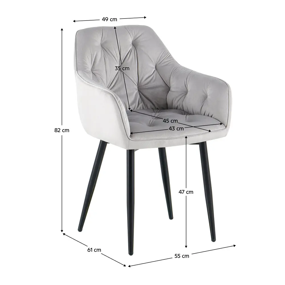 Scaun Tempo Kondela Fedris 2 NEW (Light Grey) - 2