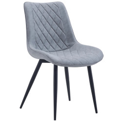 Стул Tempo Kondela Harlan (Grey/Black) Thumb
