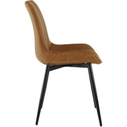 Scaun Tempo Kondela Hazal (Camel Brown/Black) Thumb