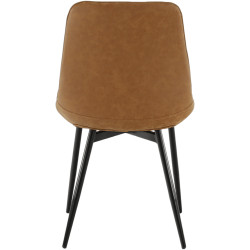 Scaun Tempo Kondela Hazal (Camel Brown/Black) Thumb