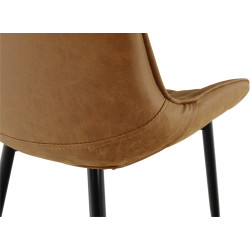 Scaun Tempo Kondela Hazal (Camel Brown/Black) Thumb