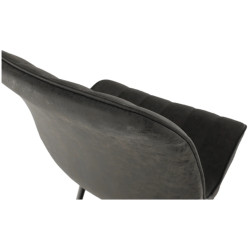 Стул Tempo Kondela Hazal (Dark Grey/Black) Thumb