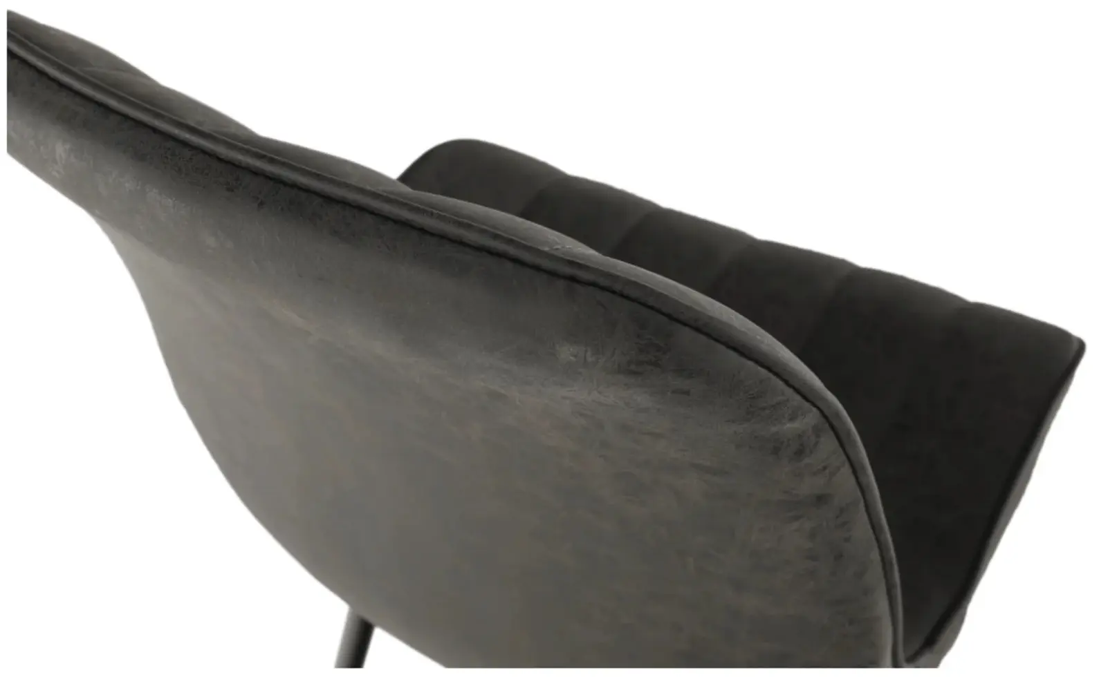 Стул Tempo Kondela Hazal (Dark Grey/Black) - 8