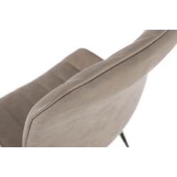 Стул Tempo Kondela Hazal (Gray Brown/Black) Thumb