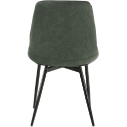 Scaun Tempo Kondela Hazal (Green/Black) Thumb