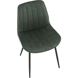 Scaun Tempo Kondela Hazal (Green/Black) Thumb