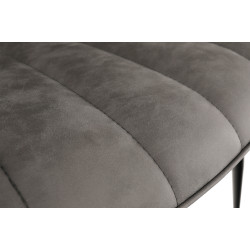 Scaun Tempo Kondela Hazal (Light Gray/Black) Thumb