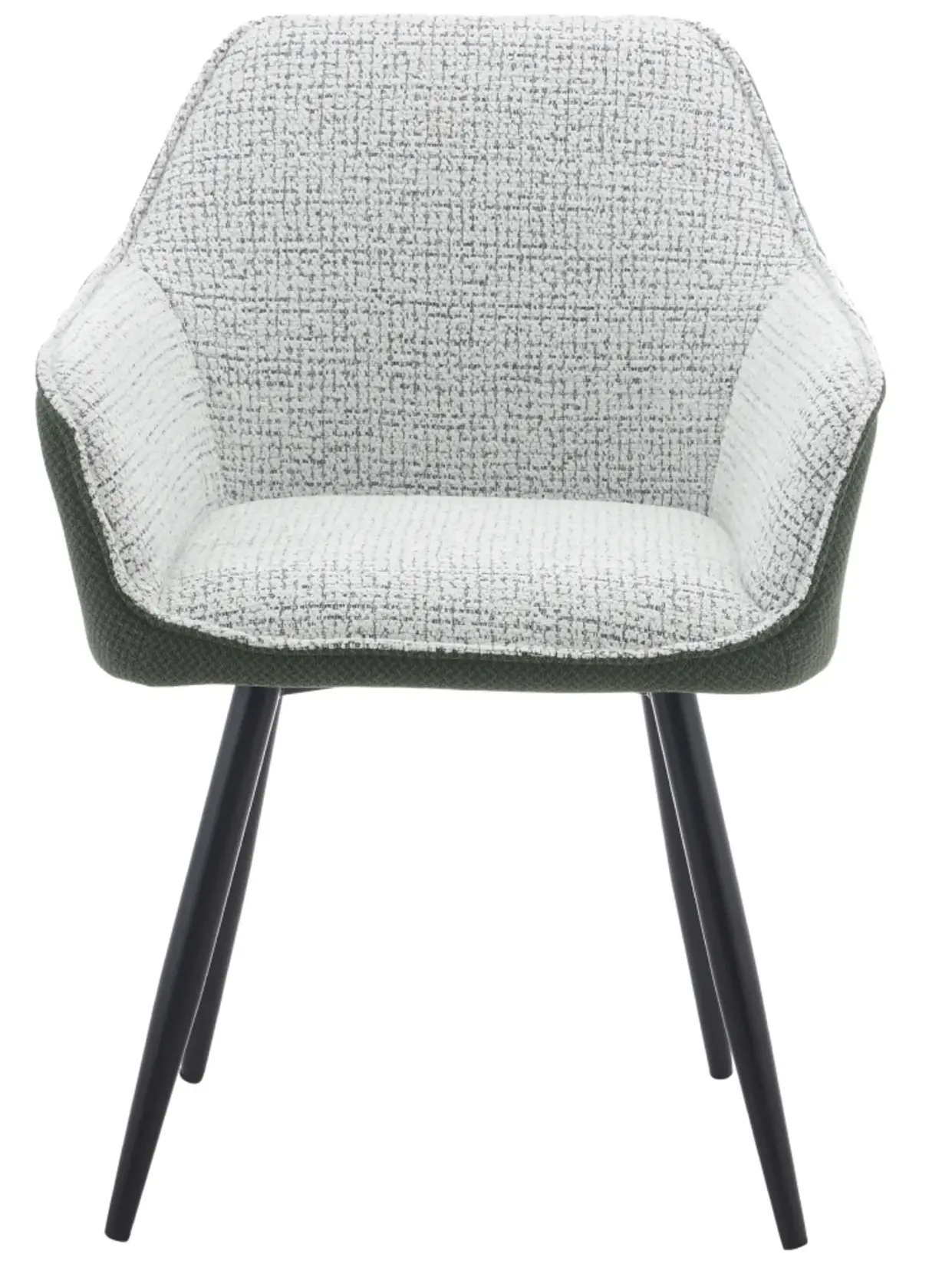 Стул Tempo Kondela Katriel (Green/Light Grey Melange) - 2