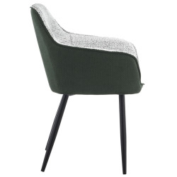 Стул Tempo Kondela Katriel (Green/Light Grey Melange) Thumb