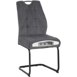 Стул Tempo Kondela Kelma (Gray/Black) Thumb