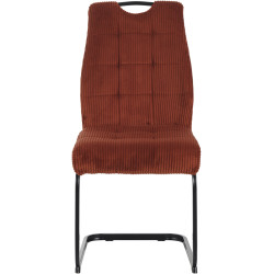 Стул Tempo Kondela Kelma (Terracotta/Black) Thumb